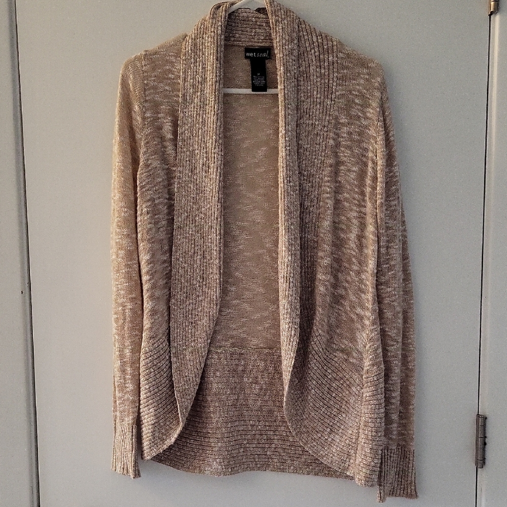 Wet Seal Open Front Cardigan